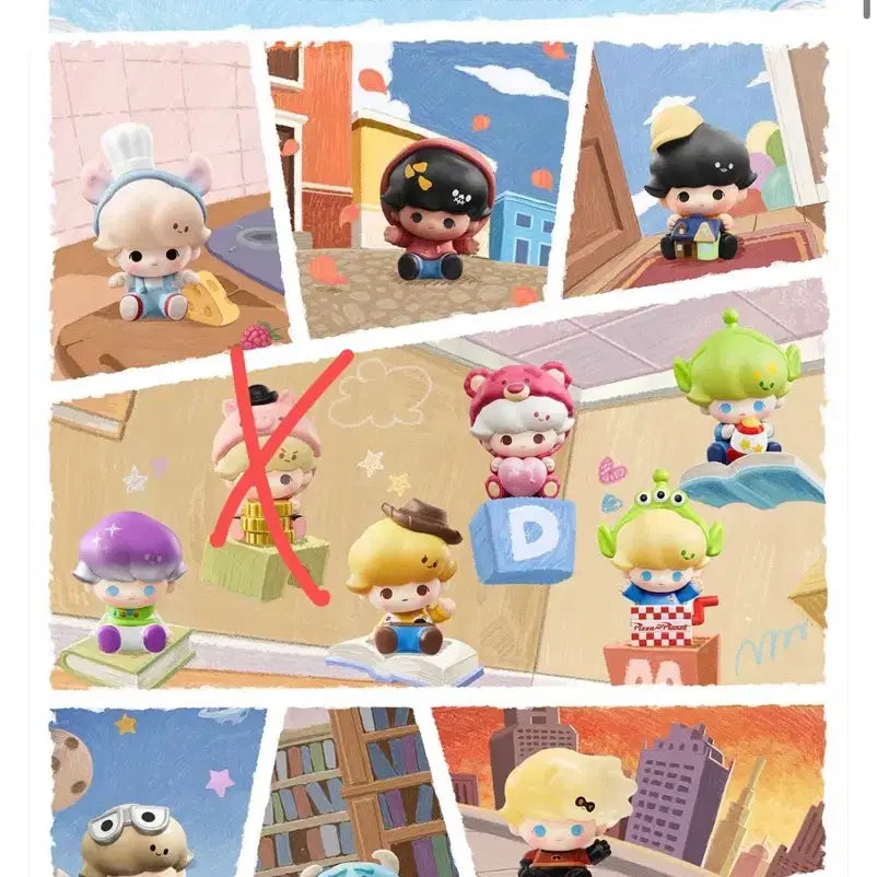 [BUNJANG] DIMOO Pixar Pop Bean Bundle Set (Includes Secret) / 디무 픽사 팝빈 (시크릿 포함) 일괄판매
