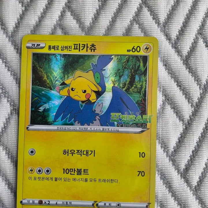 [BUNJANG] Pokemon TCG Pikachu (Swallowed Whole) PROMO 120/S-P / 포켓몬카드 통째로 삼켜진 피카츄 PROMO 120/S-P