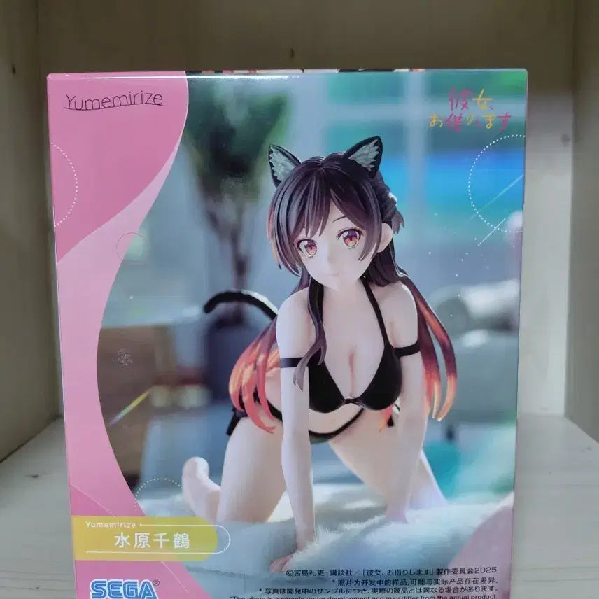 [BUNJANG] Sega Chizuru Mizuhara Bikini Cat Ear Figure / 세가 여친 빌리겠습니다 미즈하라 치즈루 피규어