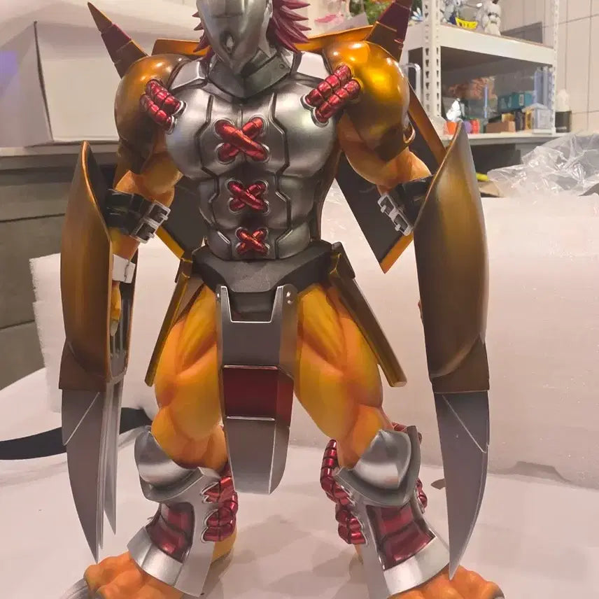 [BUNJANG] C9WOG MH Scale Digimon Wargreymon Resin Figure / c9워그 mh스케일판매 디지몬레진피규어