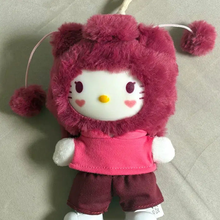 [BUNJANG] Miniso Hello Kitty Kibubu Pop Star Plush Keychain / 미니소 헬로키티 키부부 팝스타 인형 키링