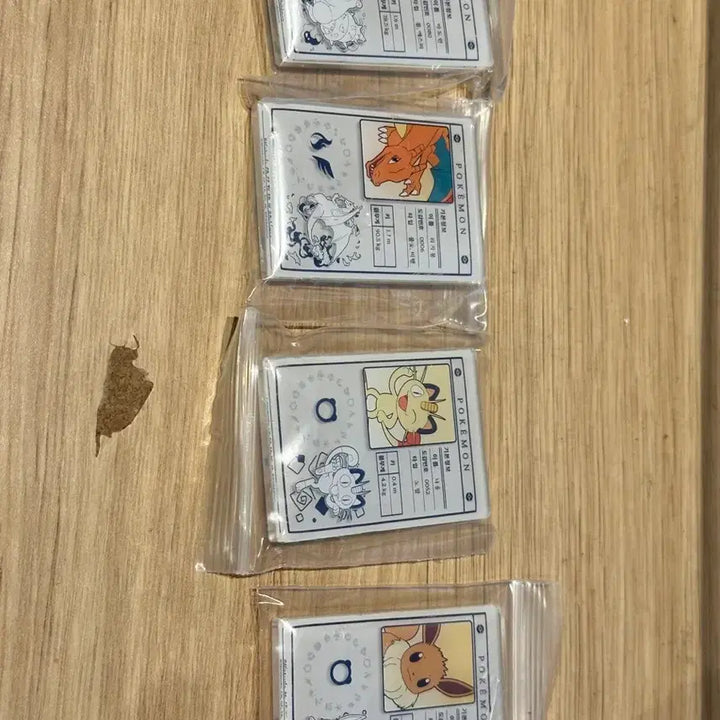 [BUNJANG] Lotte-ria Pokemon Introduction Magnet Set / 롯데리아 포켓몬 소개서 마그넷 교환