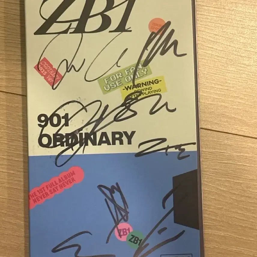 [BUNJANG] ZEROBASEONE ZB1 ORDINARY Album Signed Album / ZB1 ORDINARY 앨범 싸인 앨범 901 제로베이스원 제베원