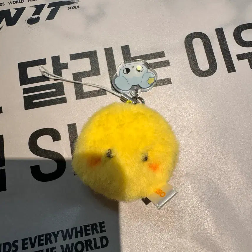 [BUNJANG] Stray Kids BBokari Pom Pom Keyring Run It Concert Entrance Gift / 스트레이키즈 스키즈 뽁아리 폼폼키링  Run it 콘서트 입장 기프트