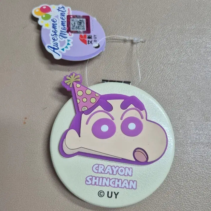 [BUNJANG] Crayon Shin-chan Hand Mirror / 새상품  짱구는못말려 손 거울