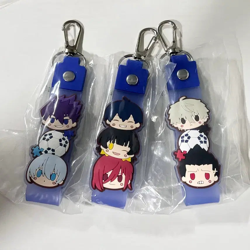 [BUNJANG] Blue Lock Lottery Exclusive Keychain Bundle Set - Isagi, Bachira, Chigiri, Nagi, Baro, Karasu, Hiori / 일괄)블루록 쿠지 키링 이사기 바치라 치기리 나기 바로 카라스 히오리