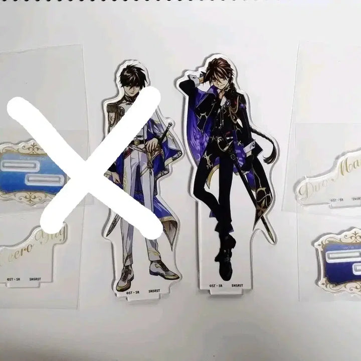 [BUNJANG] Gundam Wing 30th Anniversary Heero Yuy Acrylic Stand / 건담w 윙 30주년 기사 아크릴스탠드 굿즈 히이로 듀오 일괄 판매