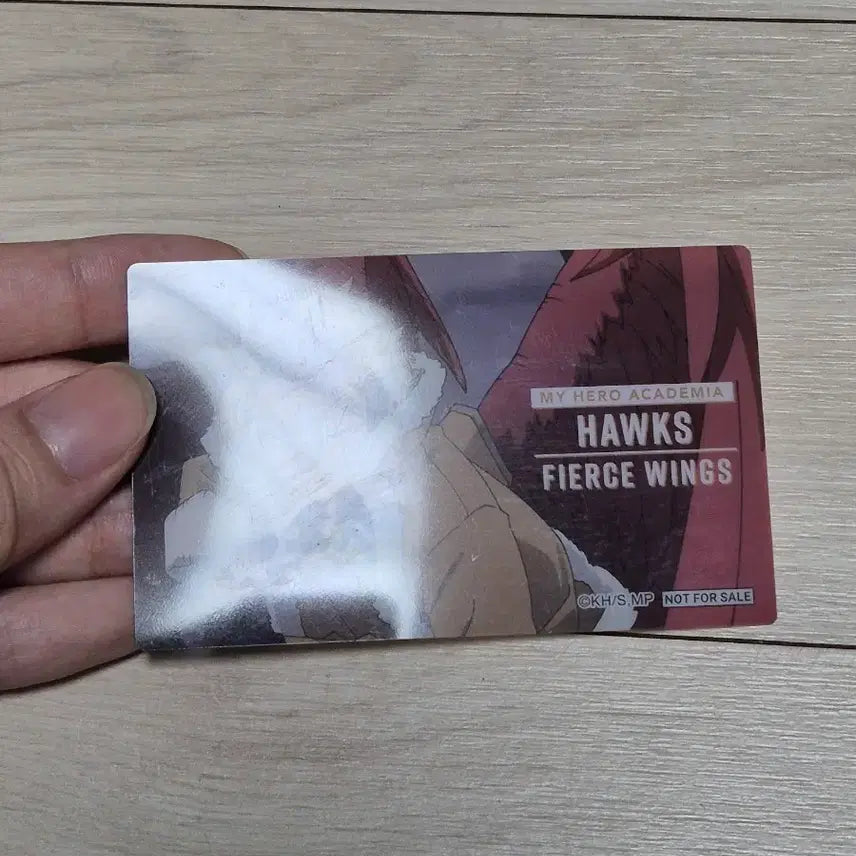 [BUNJANG] My Hero Academia Hawks Exhibition Clear Card / 나히아 히로아카 호크스 전시회 클리어 카드 판매
