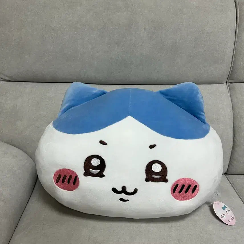 [BUNJANG] Cheekawa Hachiware Mochi Cushion Plush Doll (Approx. 40cm) / 먼작귀 치이카와 하치와레 모찌 쿠션 인형