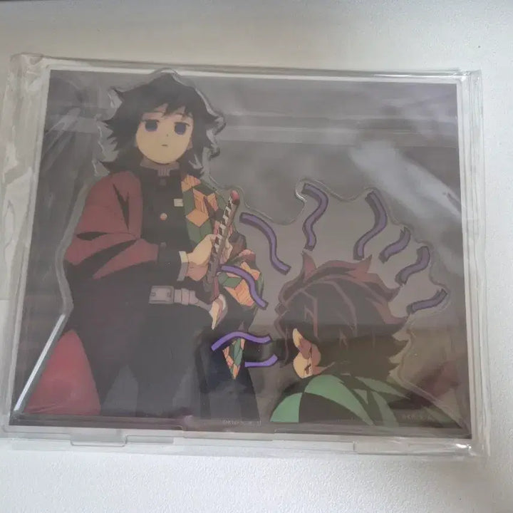 [BUNJANG] Demon Slayer: Kimetsu no Yaiba Mugen Train Arc Tanjiro &amp; Giyu Scene Acrylic Stand / 귀멸의 칼날 무한성편 장면 그대로 아크릴 탄지로 기유