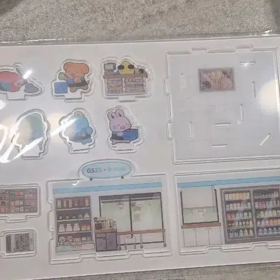 [BUNJANG] Jamttel Pixelry GS25 Convenience Store Acrylic Stand / 잠뜰 픽셀리 GS25 편의점 아크릴스탠드 판매 양도