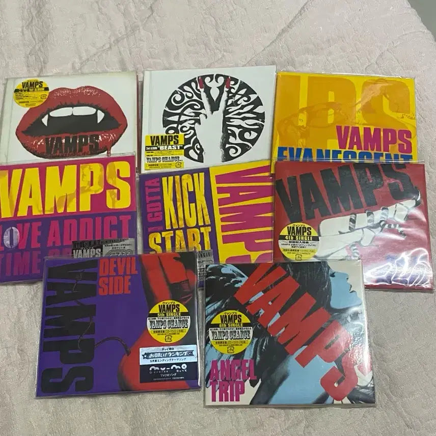 [BUNJANG] VAMPS VAMPS Hyde First Press Limited Edition Album + Single Set (Sealed) / VAMPS 뱀프스 하이도 미개봉 초회한정 앨범+싱글 세트