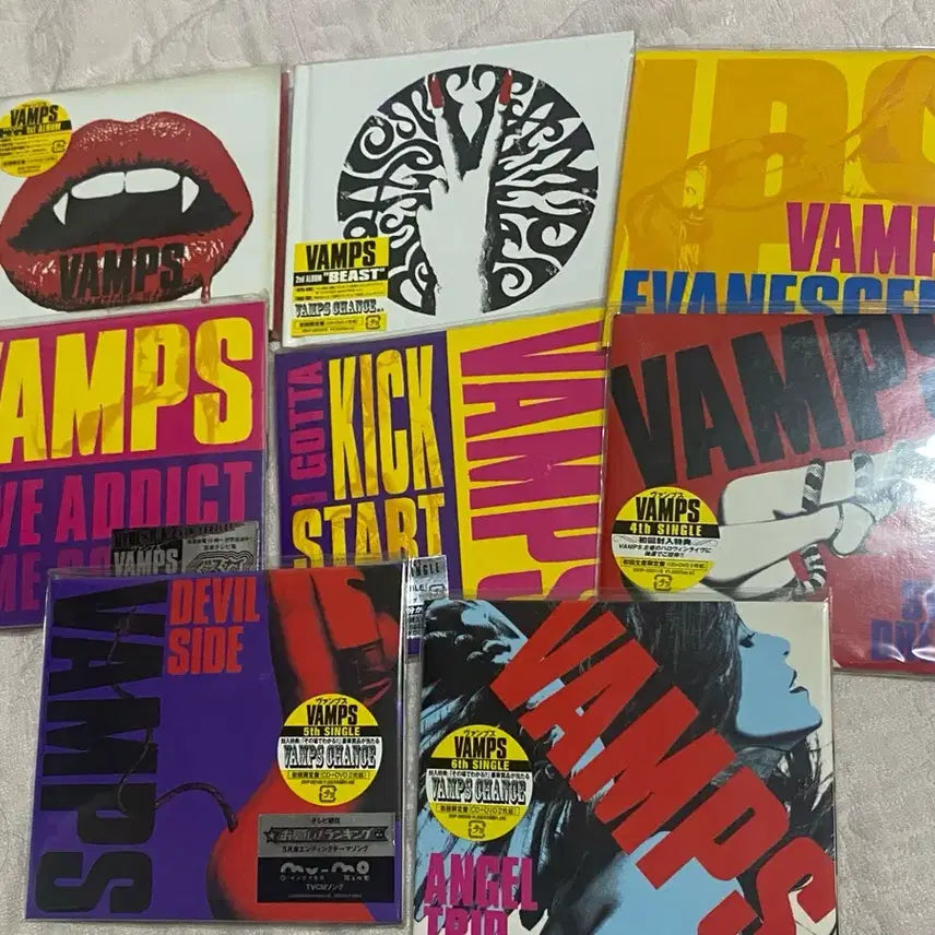 [BUNJANG] VAMPS VAMPS Hyde First Press Limited Edition Album + Single Set (Sealed) / VAMPS 뱀프스 하이도 미개봉 초회한정 앨범+싱글 세트