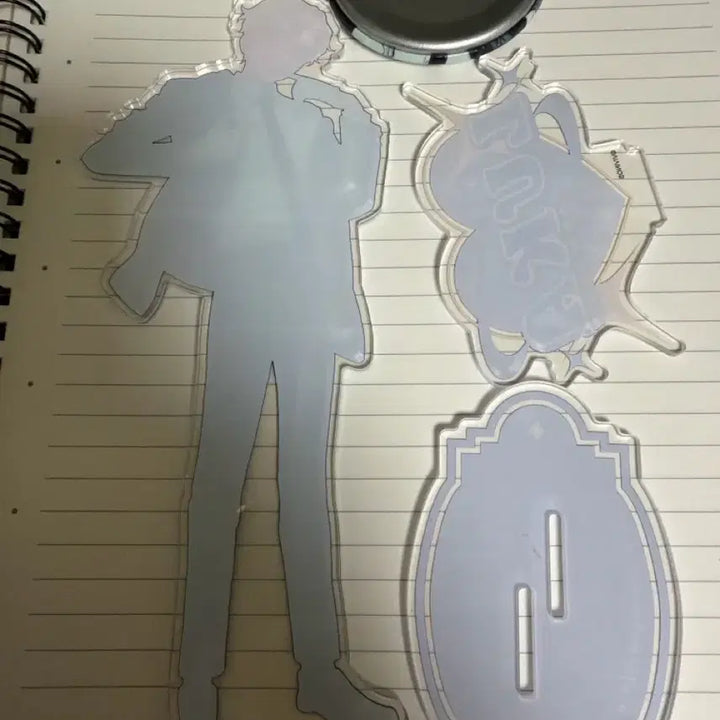 [BUNJANG] A-Stage Luka Maid Acrylic Stand &amp; Maid Badge Bundle Set / 에이스테 루카 메이드 아크릴 스탠드,루카 메이드 뱃지 일괄