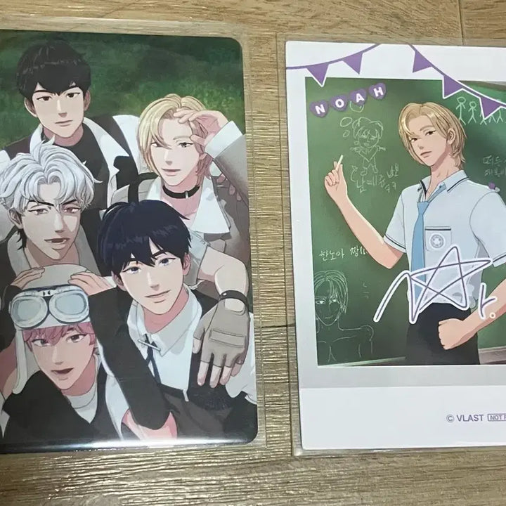[BUNJANG] PLAVE Noah Family Photocard / 플레이브 애니메이트 체키풍 노아 가족포카 plave