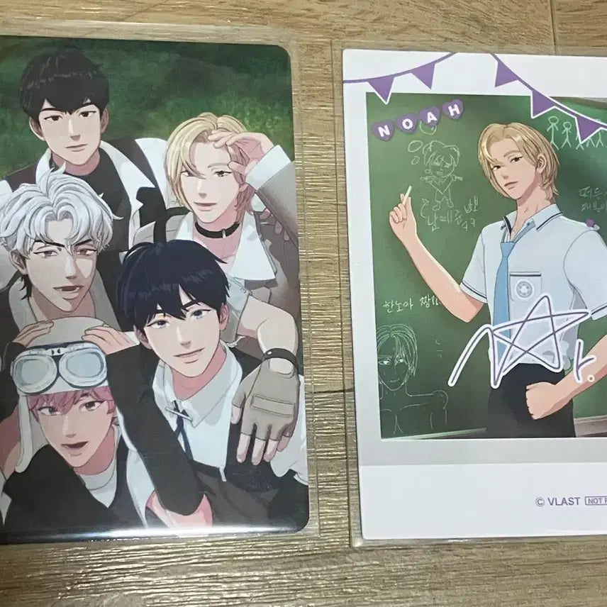 [BUNJANG] PLAVE Noah Family Photocard / 플레이브 애니메이트 체키풍 노아 가족포카 plave