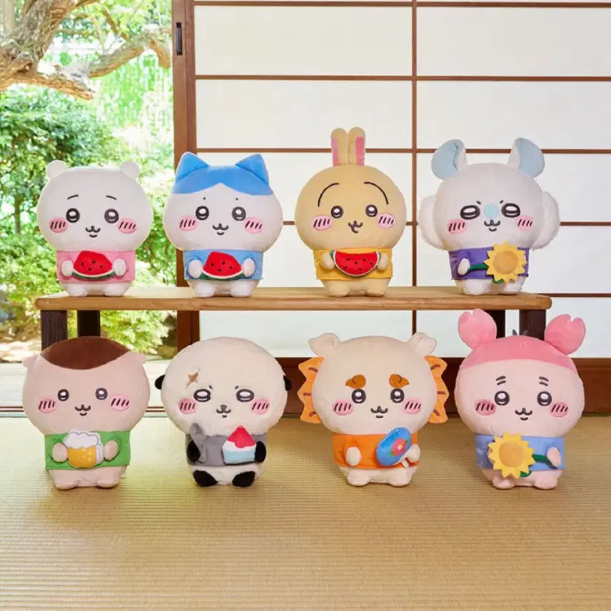 [BUNJANG] Chiikawa New Lottery Crab Plush Doll / 치이카와 신상 쿠지 카니 누이구루미