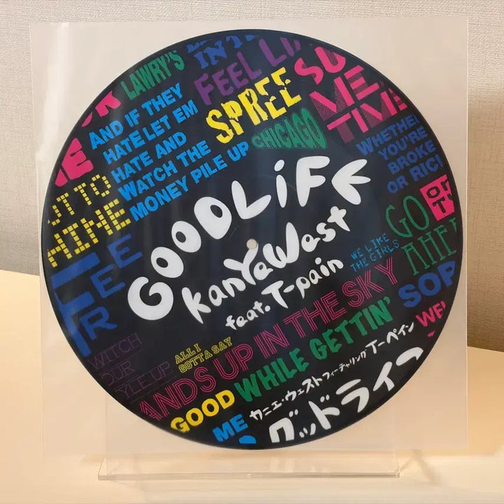 [BUNJANG] Kanye West Good Life Single LP Record / 칸예 GOOD LIFE 싱글 LP 레코드 Kanye West 힙합