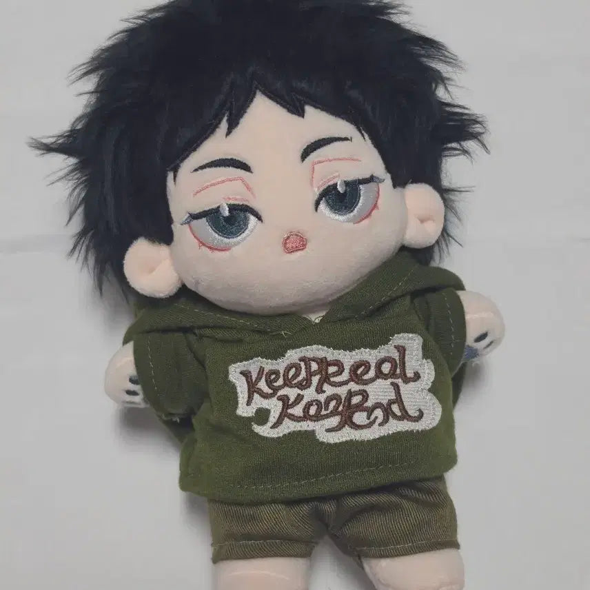 [BUNJANG] Haikyuu!! Akaashi 20cm Posable Plush (Outfit Included) / [옷 포함] 하이큐 아카아시 20cm 뼈깅 인형 판매