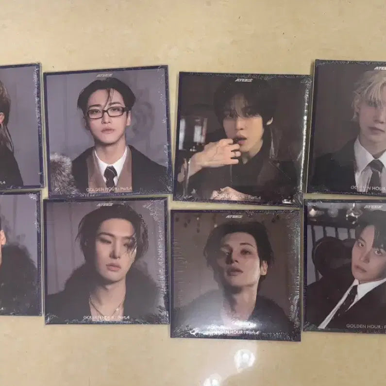[BUNJANG] ATEEZ Golden Hour Part.4 Album Sealed Set / 에이티즈 골든아워 파트4 앨범 미개봉 세트