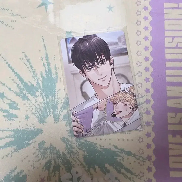 [BUNJANG] Sparkles Love Is Illusion Slogan Photocard / 스파클즈 사랑은 환상 슬로건 포토카드O