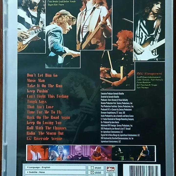 [BUNJANG] REO Speedwagon Live DVD / REO 스피드웨건 라이브 DVD