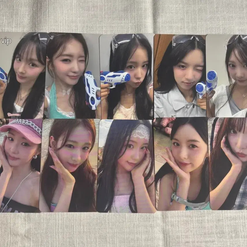 [BUNJANG] woo!ah! Fancon Photocard Set Nana, Wooyeon, Sora, Lucy, Minseo / 우아 팬콘서트 팬콘 포카 세트 양도 나나 우연 소라 루시 민서
