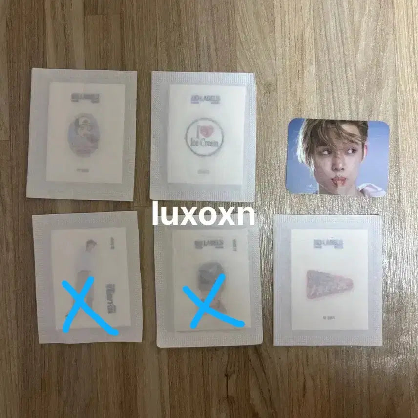 [BUNJANG] TXT Yeonjun Ice Cream POB Bundle Set / 투바투 연준 아이스크림 띠부씰 일괄