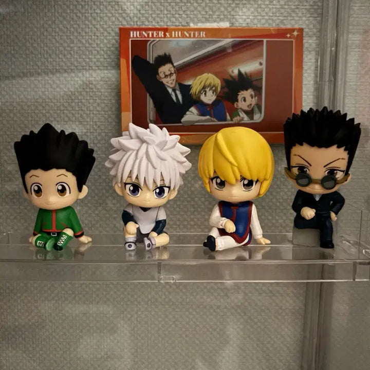 [BUNJANG] Hunter x Hunter Swarasetai Gon, Killua, Kurapika, Leorio Bundle Set / 일괄) 헌터헌터 스와라세타이 곤 키르아 크라피카 레오리오