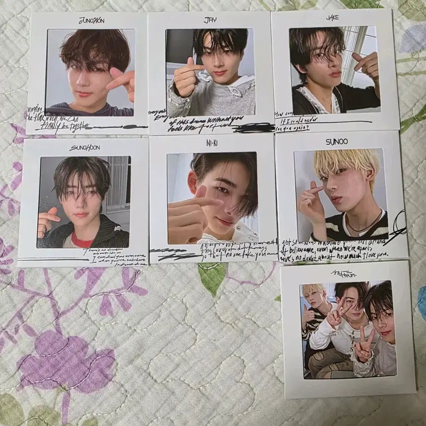[BUNJANG] Enhypen Sunoo Daydream Mini Photo Sleeve Set / 엔하이픈 미니포토 슬리브 데이드림