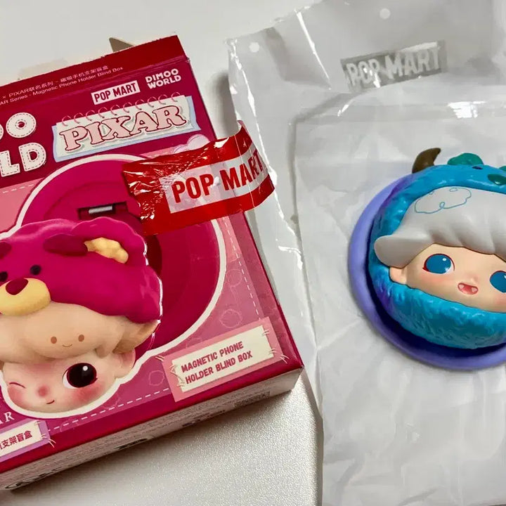 [BUNJANG] POP MART Dimoo Pixar Macsafe Grip Tok Sulley / 팝마트 디무 픽사 맥세이프 그립톡 설리