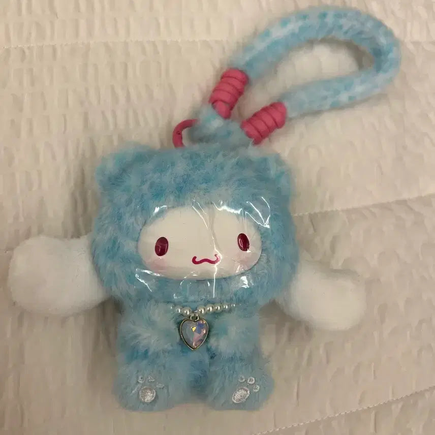 [BUNJANG] Sanrio Cinnamoroll Plush Keychain New / 산리오 포레스트 랜깡 시나모롤 인형 키링 새상품
