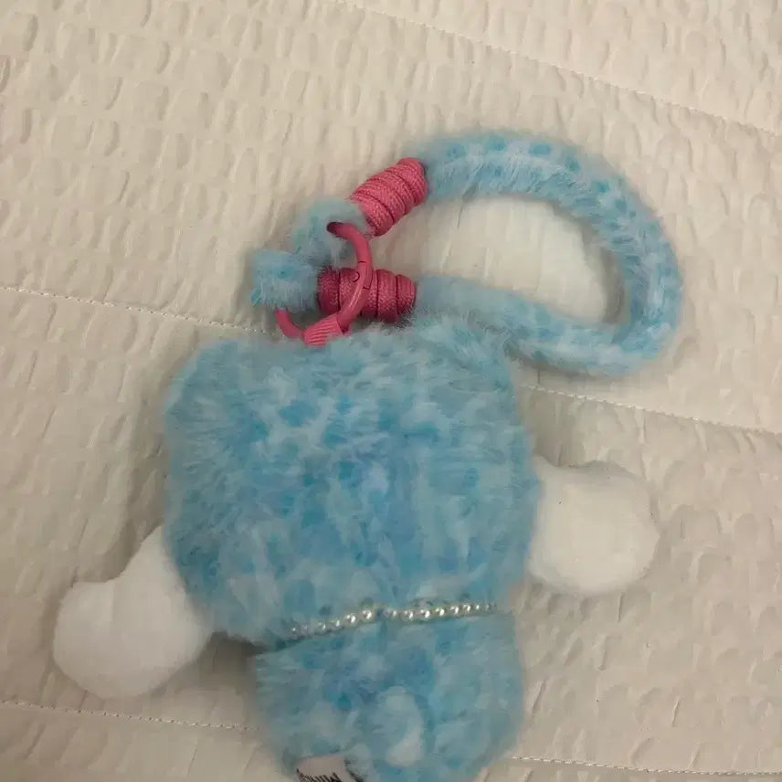[BUNJANG] Sanrio Cinnamoroll Plush Keychain New / 산리오 포레스트 랜깡 시나모롤 인형 키링 새상품