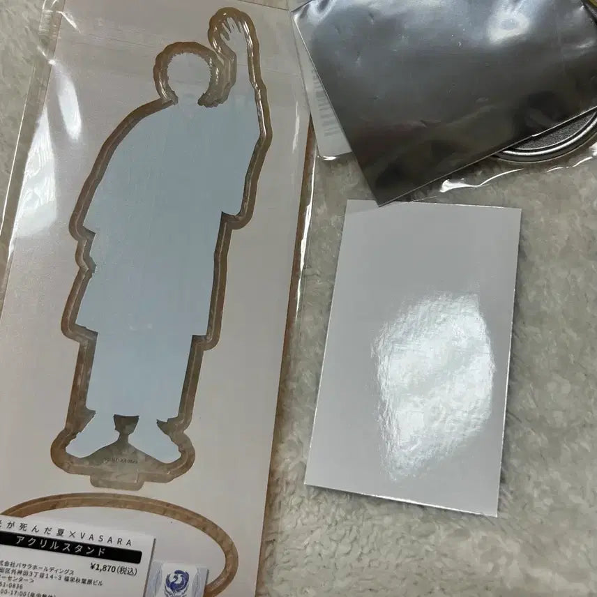 [BUNJANG] HIKARU Kimono Collaboration Acrylic Stand, Special Card, Can Badge Bundle Set / 히카루가죽은여름 인도우 히카루 기모노 콜라보 아크릴스탠드 특전 카드 캔뱃지 일괄