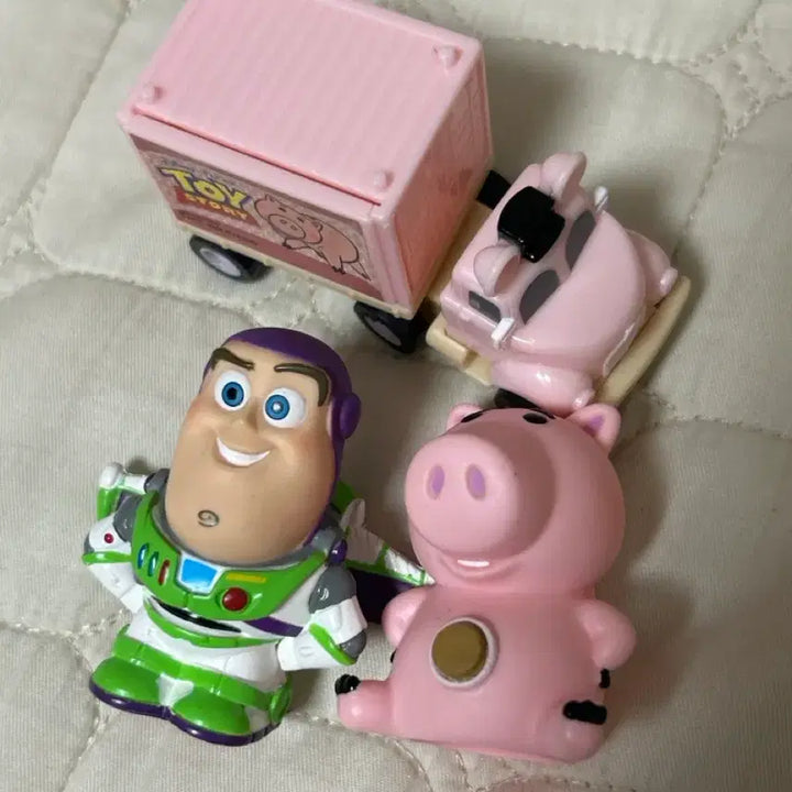 [BUNJANG] Disney Pixar Toy Story Buzz Lightyear &amp; Hamm Bundle Set Figures / 토이스토리 버즈/햄 피규어 일괄