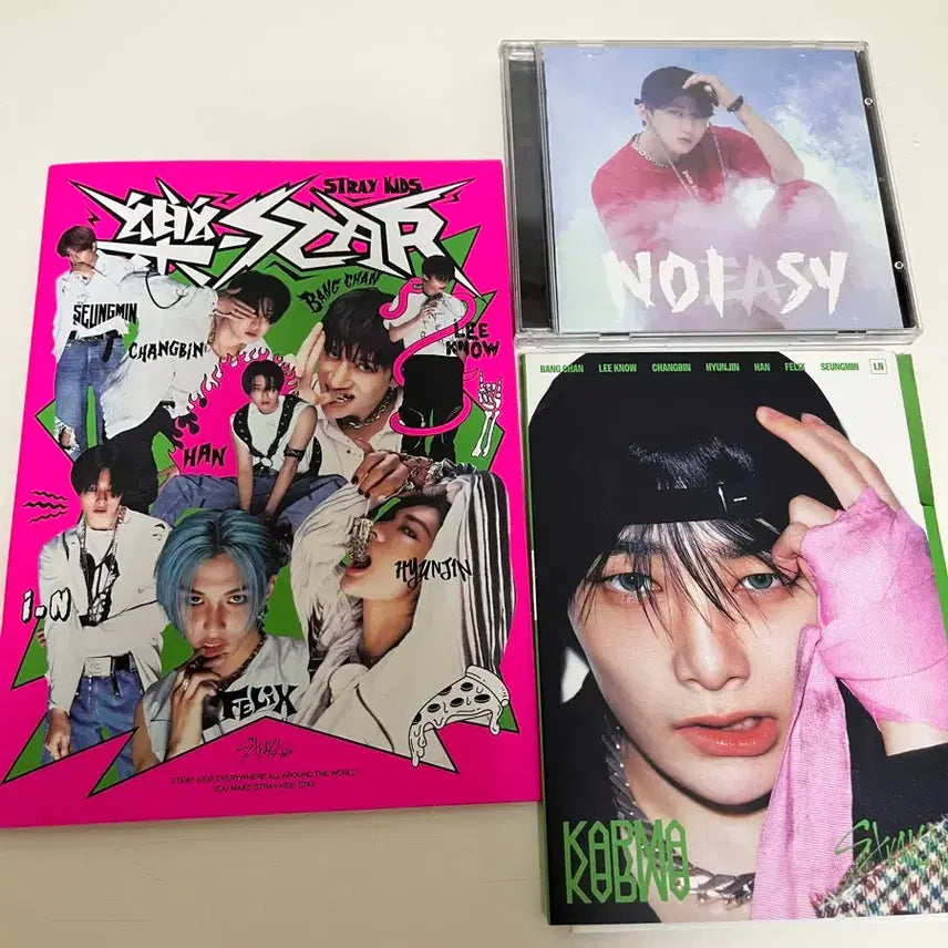[BUNJANG] Stray Kids Changbin Album Unsealed Bundle Set / 스트레이키즈 스키즈 개봉앨범, 포카 판매