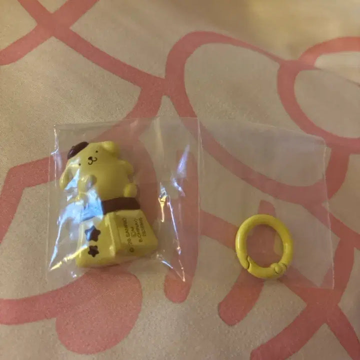 [BUNJANG] Sanrio Characters Pompompurin Ring Holder Keychain Gacha / 산리오 캐릭터즈 링 홀더 키링 가챠 폼폼푸린