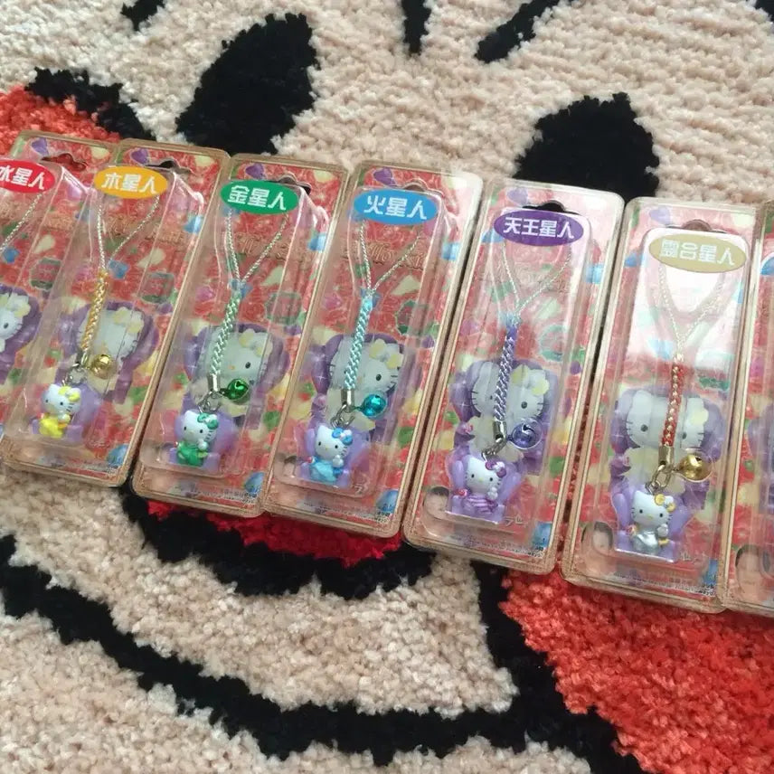 [BUNJANG] Hello Kitty Lucky Stone 7 Piece Set / 헬로키티 행운석 7종세트