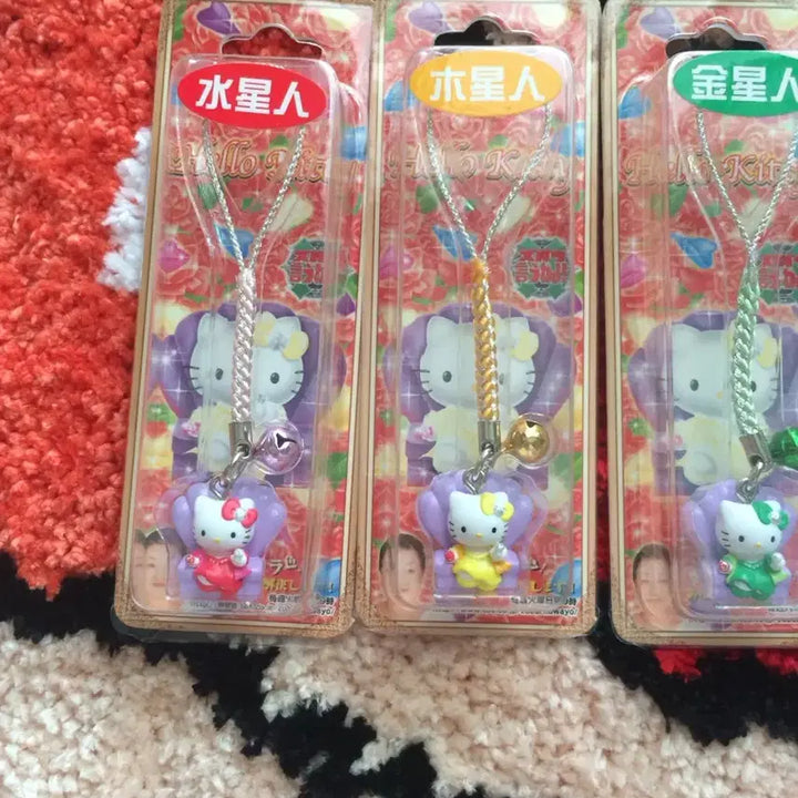 [BUNJANG] Hello Kitty Lucky Stone 7 Piece Set / 헬로키티 행운석 7종세트