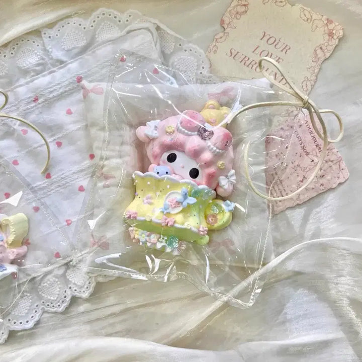 [BUNJANG] Handmade My Melody Meringue Doll / 디저트 말랑이 수제말랑이 마이멜로디 말랑이 산리오 말랑이 슬랑이