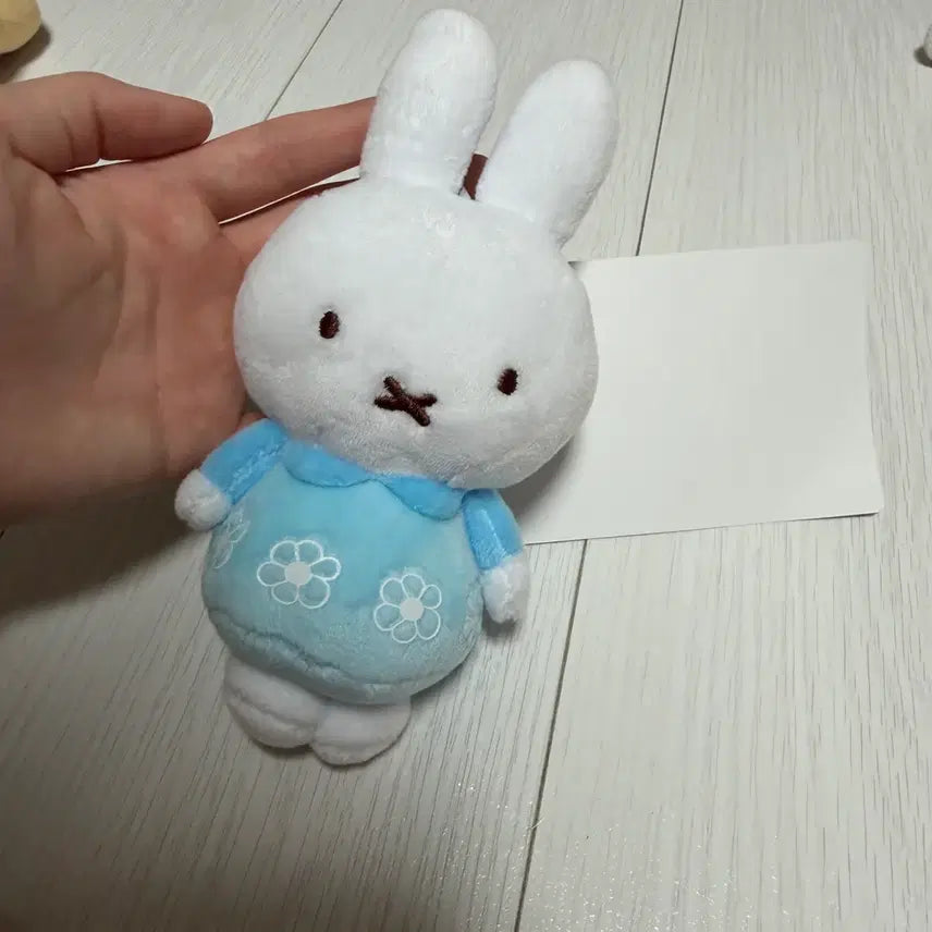 [BUNJANG] Miffy Blue Dress Plush / 미피 파랑 인형