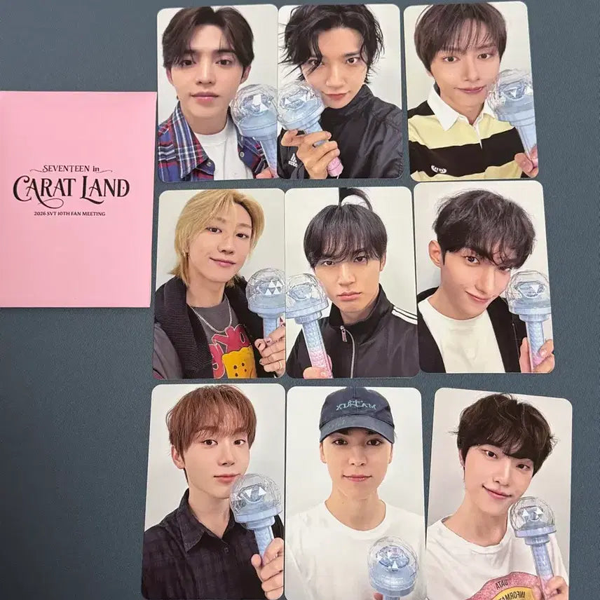 [BUNJANG] SEVENTEEN 2026 CARATLAND CARAT ZONE Bundle Set Photocard / 2026 캐럿랜드 캐럿존 일괄 판매