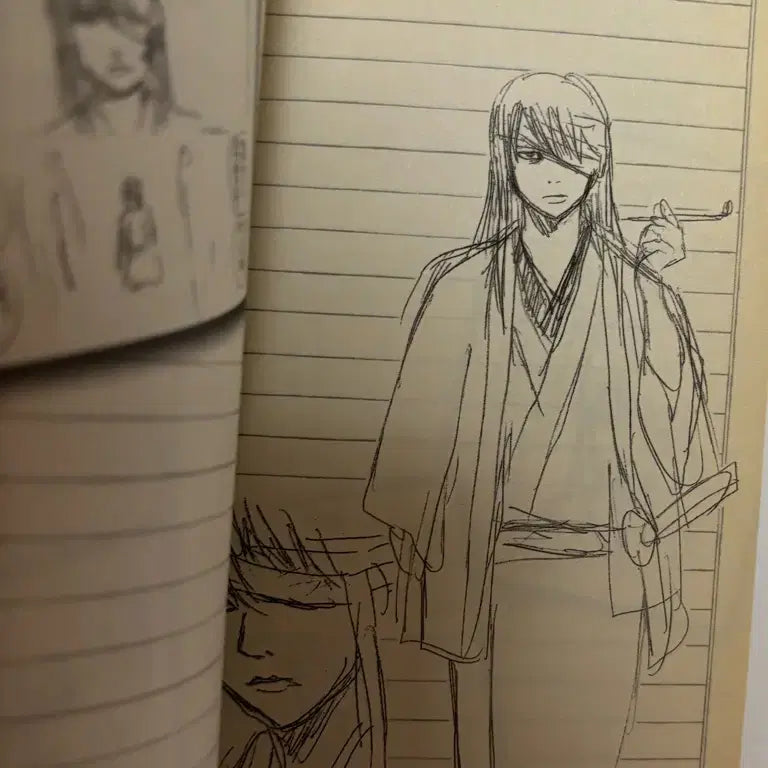 [BUNJANG] Gintama: The Movie Original Art Notebook / 은혼 해영 극장판 원화 그림공책