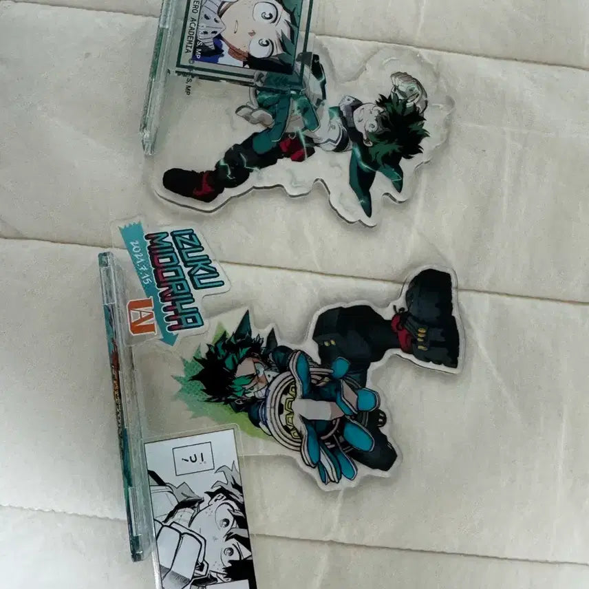 [BUNJANG] My Hero Academia Izuku Midoriya Acrylic Stand Set / 미도리야 아크릴 2종