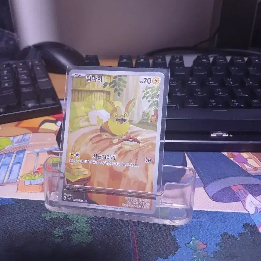 [BUNJANG] Pokemon Card Pawmot AR / 포켓몬 카드 멍파치 AR
