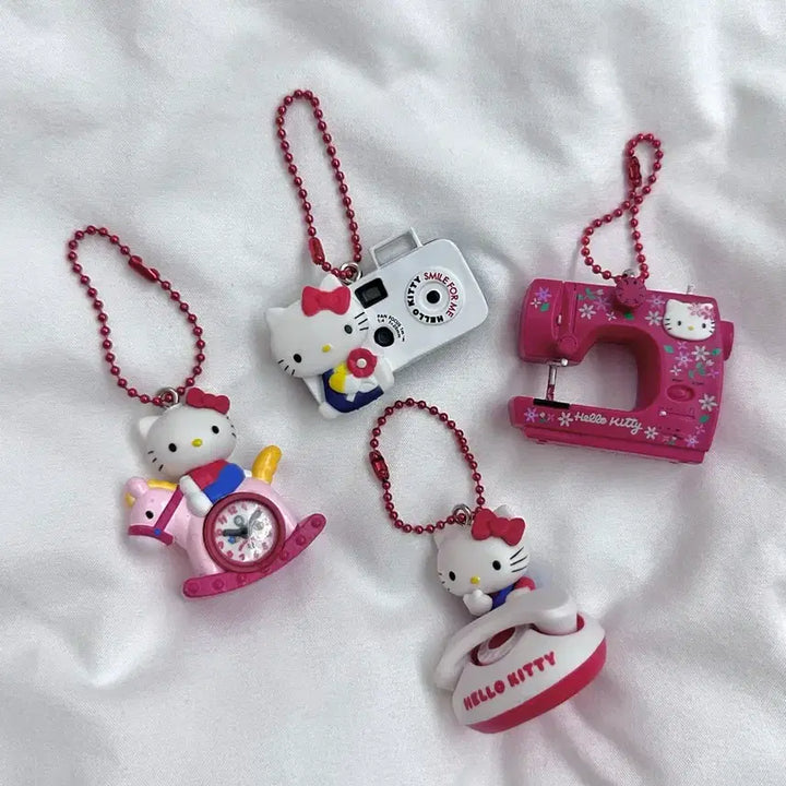 [BUNJANG] Hello Kitty 50th Anniversary Retro Figure Gacha Bundle Set / 헬로키티 50주년 레트로 피규어 가챠 일괄
