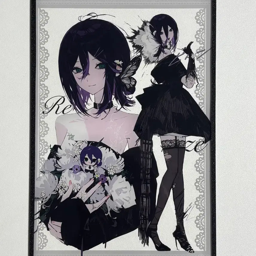 [BUNJANG] Chainsaw Man - The Devil Ryza (Reze) Unofficial Acrylic Frame A5 / 체인소맨 레제 비공식 아크릴액자 A