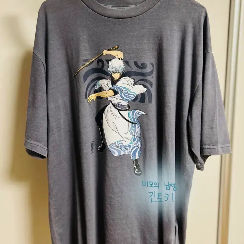 [BUNJANG] Gintama SPao 2025 Summer Collaboration T-Shirt (Size M) / 은혼 스파오 2025 여름 콜라보