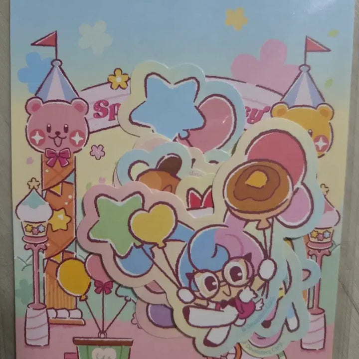 [BUNJANG] Cookierun Mellow Bunny Cookie Sticker Set / 쿠키런 멜로우버니 쿠키 스티커