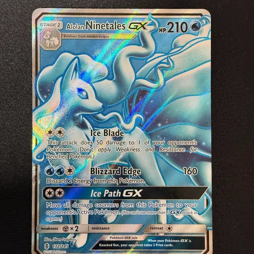[BUNJANG] Pokemon Card Game Alolan Ninetales GX SR (English Edition) / [영문판]포켓몬 카드게임 알로라 나인테일 GX SR